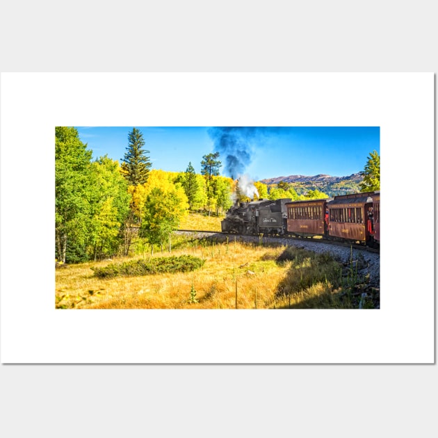 Cumbres and Toltec Narrow Gauge Railroad Route Wall Art by Gestalt Imagery